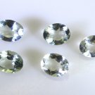 Green amethyst loose Stone 1 Pieces 10 x 14 mm Oval Green faceted Gemstone