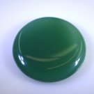 Green onyx loose Stone 1 Pieces 32 x 32 mm Round Green cabochon Gemstone