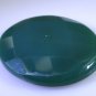 Green onyx loose Stone 1 Pieces 25 x 33 mm Oval Green faceted Gemstone