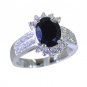 Riyo Black 925 sterling silver Black Oynx Ring dishy unusual handmade jewelry SR