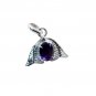 Riyo Amethyst Silver Jewellery 925 Bypass Pendants L 1in Spame-2013