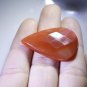 Red onyx loose Stone 1 Pieces 26 x 37 mm Pear Red faceted Gemstone