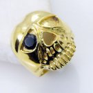 Riyo Black Onyx Rhodium Plate Nice Ring Sz 8 Gprbon8-6081