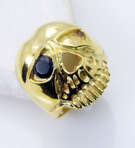Riyo Black Onyx Rhodium Plate Nice Ring Sz 8 Gprbon8-6081