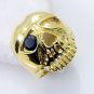Riyo Black Onyx Rhodium Plate Nice Ring Sz 8 Gprbon8-6081