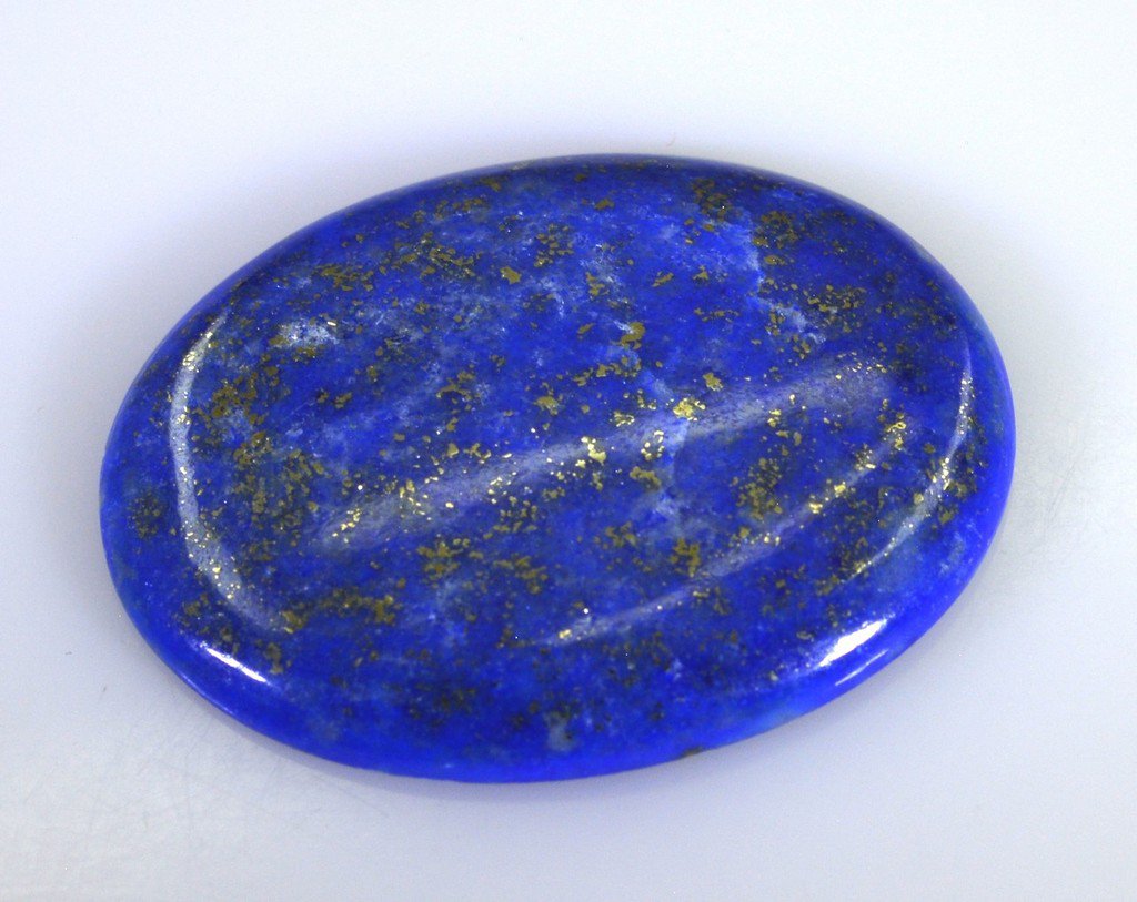 Lapis Lazuli loose Stone 1 Pieces 26 x 33 mm Oval Blue cabochon Gemstone