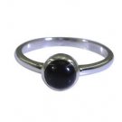 Riyo A Black Onyx 925 Solid Sterling Silver Glamorous Ring Srbon80-6052
