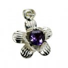 Riyo Amethyst Silver Handmade Jewelry Animal Pendants L 1in Spame-2006