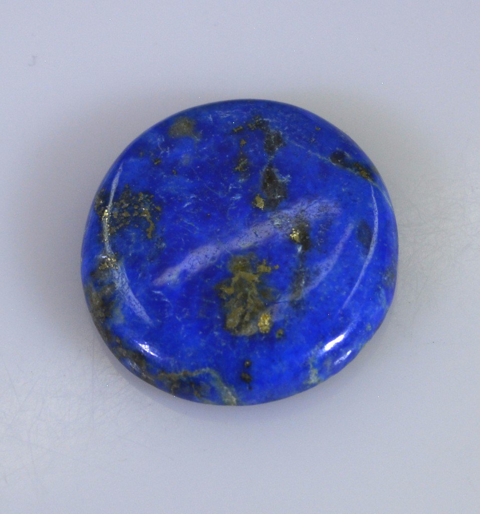 Lapis Lazuli loose Stone 1 Pieces 18 x 18 mm Round Blue cabochon Gemstone