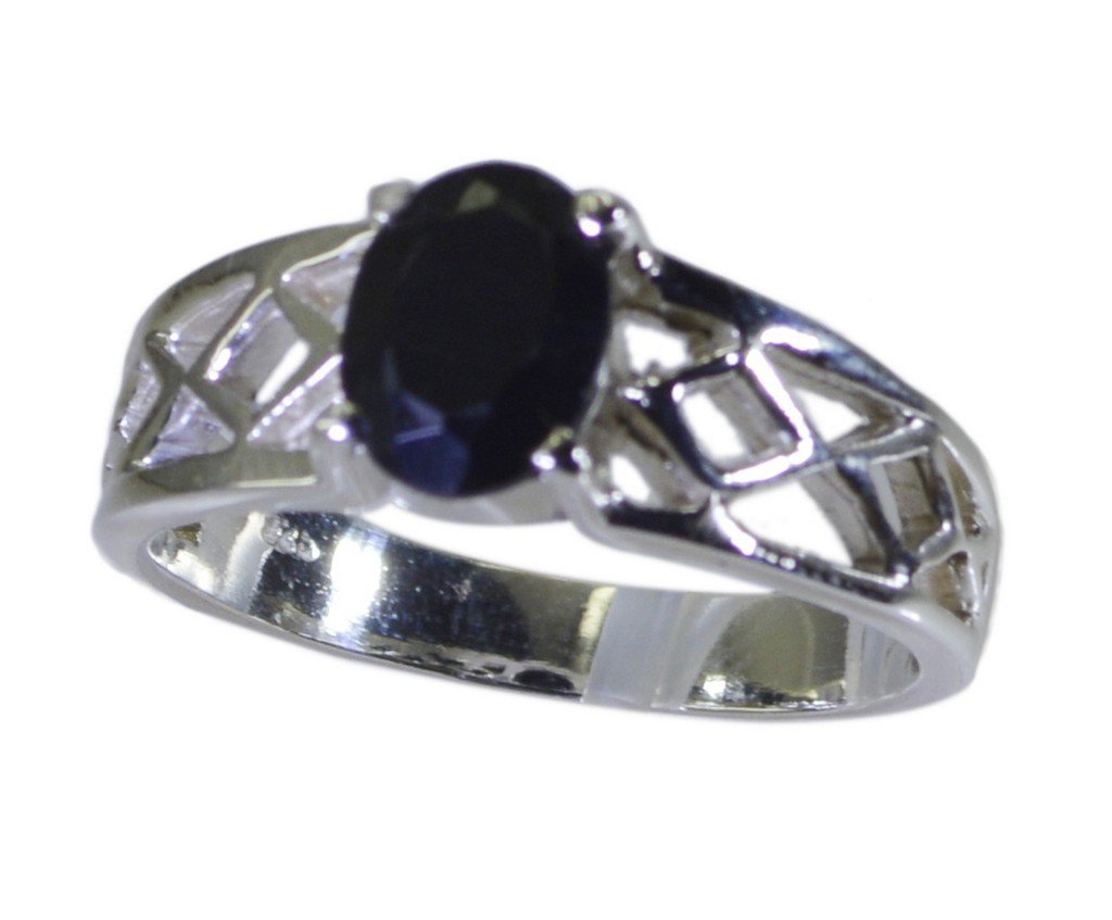 Riyo Black 925 sterling silver Black Oynx Ring splendiferous unique handmade jew