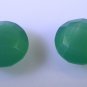 Green onyx loose Stone 1 Pieces 12 x 12 mm Round Green faceted Gemstone