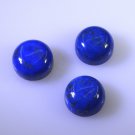 Lapis Lazuli loose Stone 1 Pieces 9 x 9 mm Round Blue cabochon Gemstone