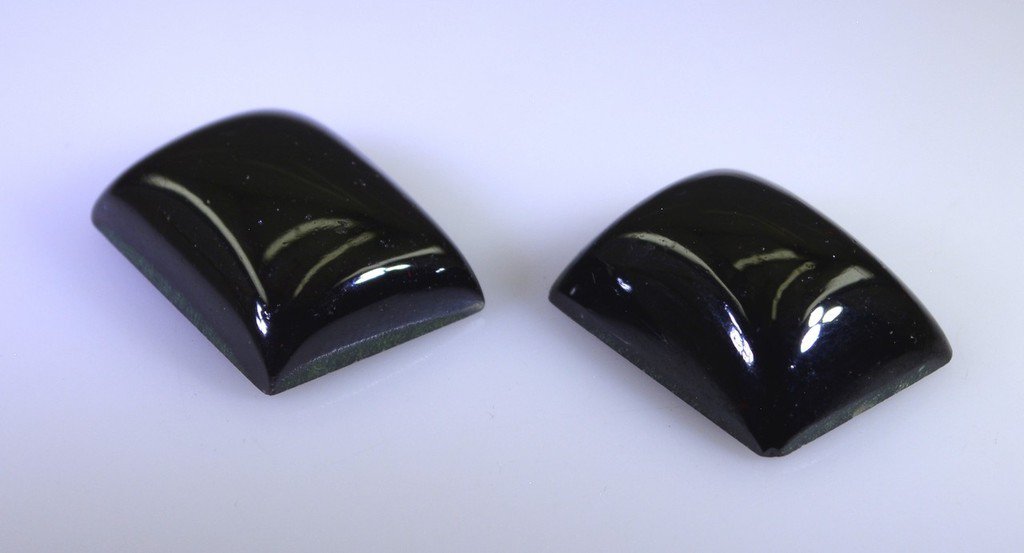 Garnet loose Stone 1 Pieces 12 x 16 mm Emerald cut Red cabochon Gemstone