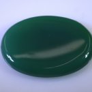Green onyx loose Stone 1 Pieces 25 x 33 mm Oval Green cabochon Gemstone
