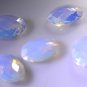 synthetic cubic zirconia Fire opal cz loose Stone 1 Pieces 10 x 14 mm Oval White