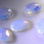 synthetic cubic zirconia Fire opal cz loose Stone 1 Pieces 10 x 14 mm Oval White