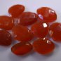 Red onyx loose Stone 1 Pieces free size Fancy Red faceted Gemstone