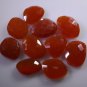 Red onyx loose Stone 1 Pieces free size Fancy Red faceted Gemstone