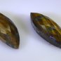 Tiger Eye loose Stone 1 Pieces 11 x 33 mm Marquise Brown faceted Gemstone