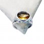 Riyo Citrine Silver Girl Jewelry Silver Eternity Ring Sz 6 Srcit6-14024