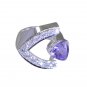 Riyo Amethyst Stamped Silver Jewellery Silver Ring For Women Sz 7 Srame7-2052