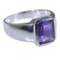 Riyo Purple 925 sterling silver Amethyst Ring goodly jewelry supply store SRAME1