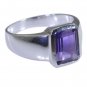 Riyo Purple 925 sterling silver Amethyst Ring goodly jewelry supply store SRAME1