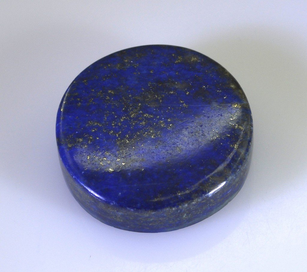 Lapis Lazuli loose Stone 1 Pieces 23 x 23 mm Round Blue cabochon Gemstone