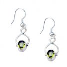Riyo Peridot New Silver Jewellery Celebrity Earring L 1.5in Seper-58026