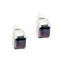 Riyo Garnet Silver Jewelry Distributors Gemstone L 0.2in Segar-26028