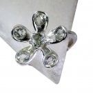Riyo Green Amethyst Silver Jewelry Parties Guard Ring Sz 8 Srgam8-28051
