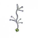 Riyo Peridot Silver Queen Jewellery Bypass Pendants L 2in Spper-58014