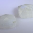 Rainbow Moonstone loose Stone 1 Pieces 15 x 15 mm Emerald cut Multi faceted Gems