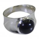 Riyo Black 925 sterling silver Black Oynx Ring bonnie unique handmade jewelry SR