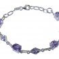 Riyo Purple 925 sterling silver Amethyst Bracelet pleasing handmade fashion jewe