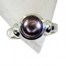 Riyo Pearl Silver Jewellery Supplies Silver Stacking Ring Sz 8 Srpea8-56012