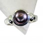 Riyo Pearl Silver Jewellery Supplies Silver Stacking Ring Sz 8 Srpea8-56012