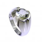 Riyo Green Amethyst Silver Jewelry Catalog Signet Ring Jewelry Sz 6.5 Srgam6.5-2