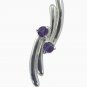 Riyo Purple Amethyst 925 Solid Sterling Silver Long Lasting Pendant L 1.25in Spa