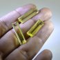 lemon Quartz loose Stone 1 Pieces 7 x 24 mm Emerald cut Yellow faceted Gemstone