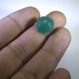 Green onyx loose Stone 1 Pieces 13 x 13 mm Round Green faceted Gemstone