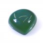 Green onyx loose Stone 1 Pieces 16 x 16 mm Pear Green cabochon Gemstone