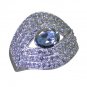 Riyo Blue 925 sterling silver Blue Topaz Ring appealing buy handmade jewelry S