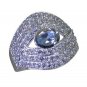 Riyo Blue 925 sterling silver Blue Topaz Ring appealing buy handmade jewelry S