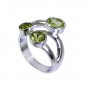 Riyo Peridot Silver Jewelry Catalog Fashion Ring Sz 7 Srper7-58014