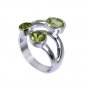 Riyo Peridot Silver Jewelry Catalog Fashion Ring Sz 7 Srper7-58014