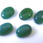 Green onyx loose Stone 1 Pieces 13 x 18 mm Oval Green cabochon Gemstone