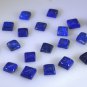 Lapis Lazuli loose Stone 1 Pieces 7 x 7 mm Princess Blue cabochon Gemstone