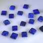 Lapis Lazuli loose Stone 1 Pieces 7 x 7 mm Princess Blue cabochon Gemstone