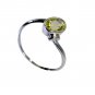 Riyo Lemon Quartz Silver Direct Jewellery Mourning Ring Sz 8 Srlqu8-46025